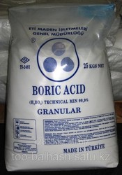 Борная кислота (borax,  boric acid)